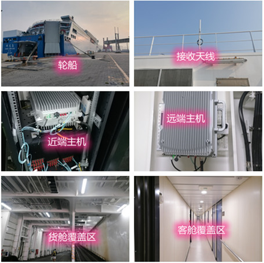  海门海上游轮轮船渔船覆盖案例